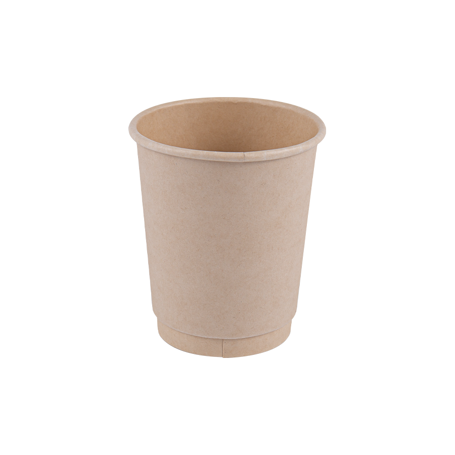 12oz （420ml) Cawan Kertas Gentian Pulpa Buluh dengan Salutan PLA